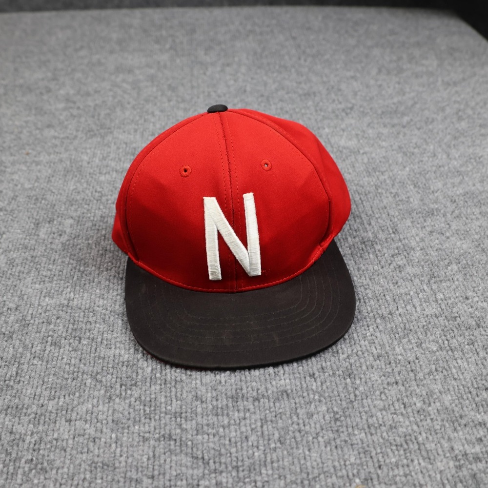 Nebraska Cornhuskers Hat Cap Snap Back Mens Red Black NCAA Football Embroidered